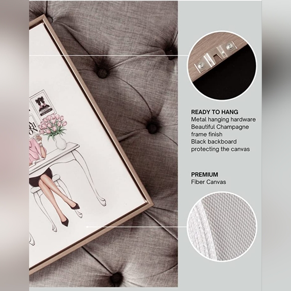 Canvas Frames Paris Chanel - Picture 4 of 6